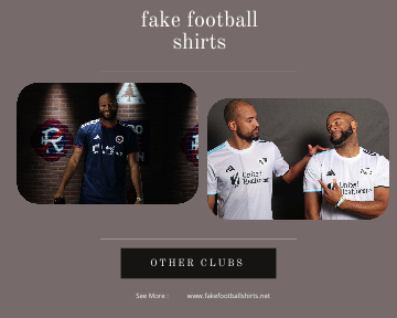 fake New England Revolution football shirts 23-24